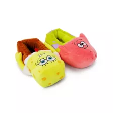 SpongeBob and Patrick Plush Slippers at Spencer's