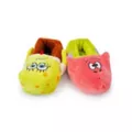 SpongeBob and Patrick Plush Slippers at Spencer's