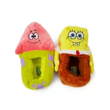 SpongeBob and Patrick Plush Slippers at Spencer's