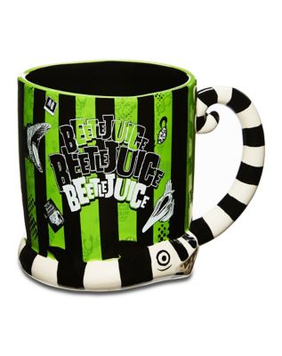 Molded Beetlejuice Coffee Mug - 20 oz.
