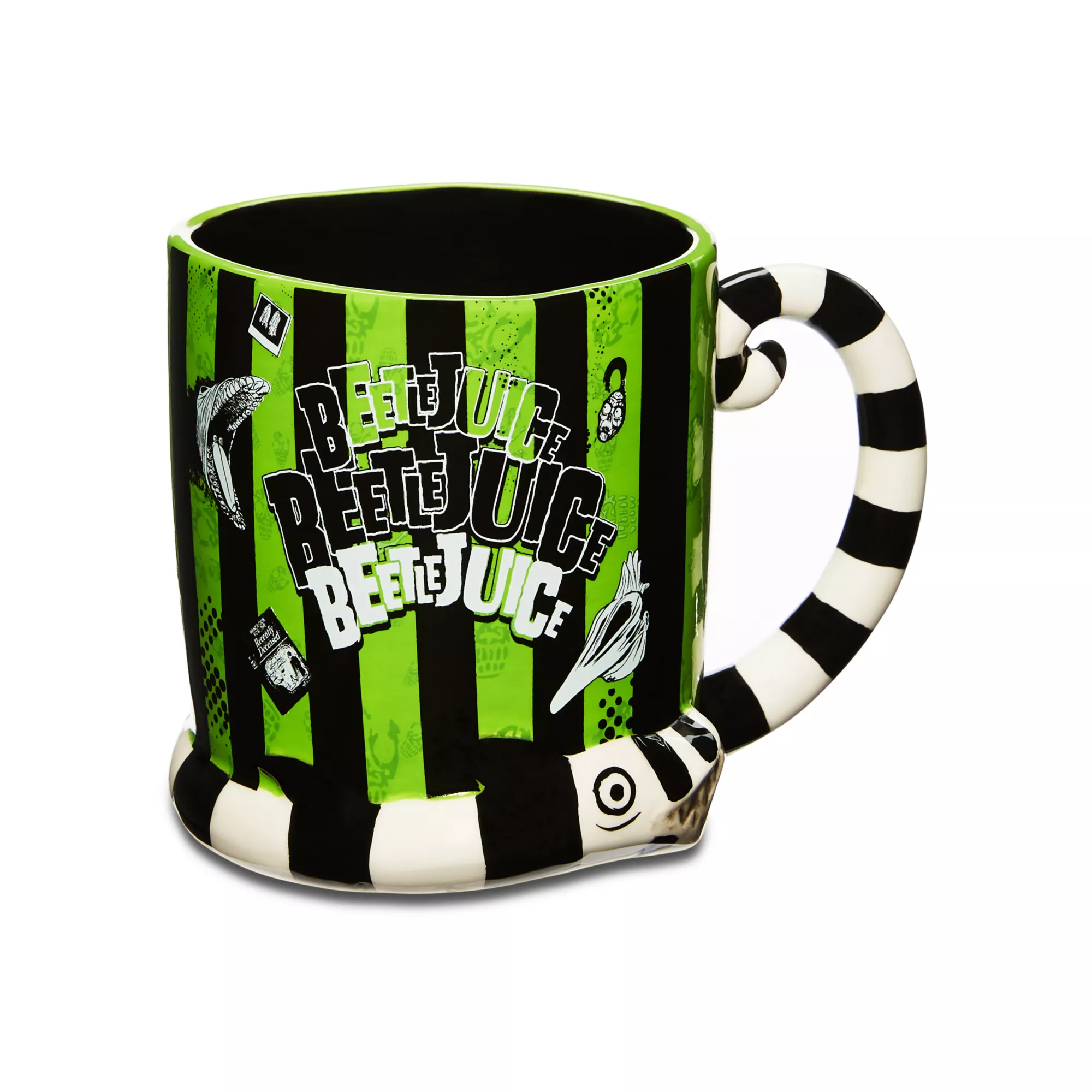 Molded Beetlejuice Coffee Mug - 20 oz. at Spencer's
