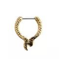 Goldtone Snake Clicker Septum Ring – 16 Gauge at Spencer's