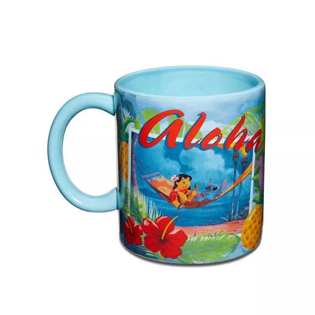 Ohana Means Family Stitch Spinner Coffee Mug 20 oz. - Disney at Spencer's