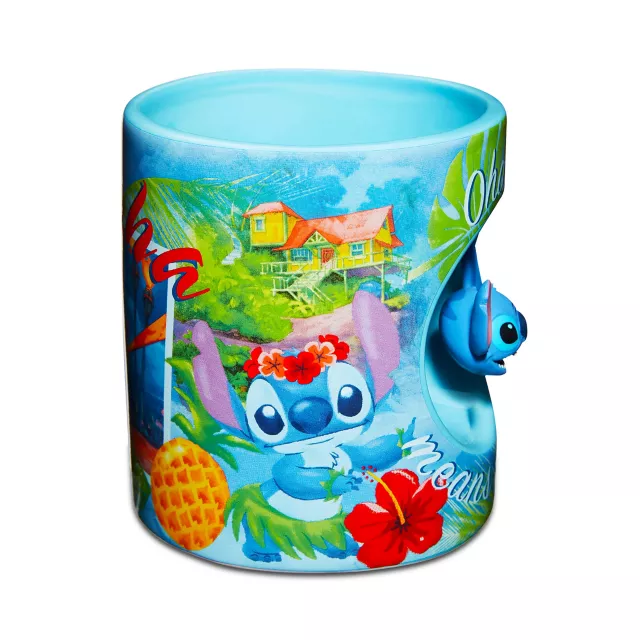 Ohana Means Family Stitch Spinner Coffee Mug 20 oz. - Disney at Spencer's