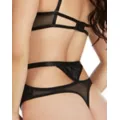 Black Velvet Bodysuit at Spencer's