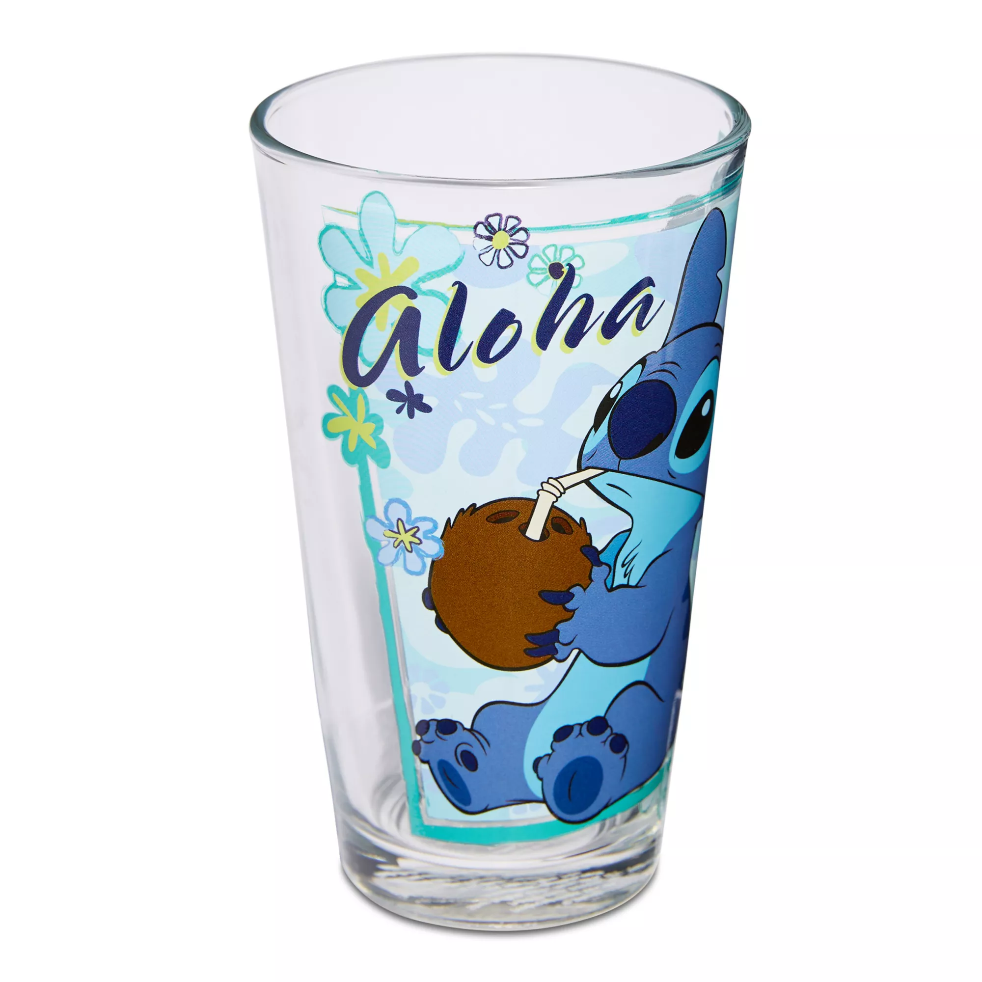 Aloha Stitch Pint Glass 16 oz. - Disney at Spencer's