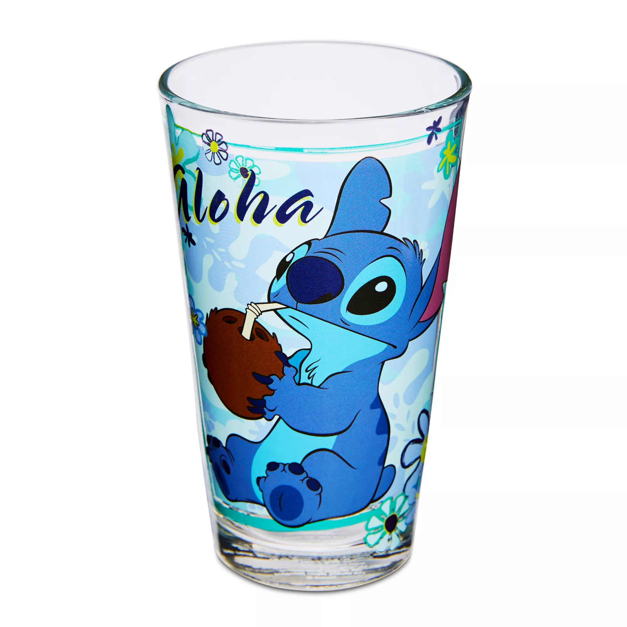 Aloha Stitch Pint Glass 16 oz. - Disney at Spencer's