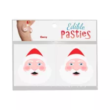 Cherry Santa Edible Nipple Pasties at Spencer's