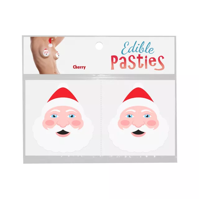 Cherry Santa Edible Nipple Pasties at Spencer's