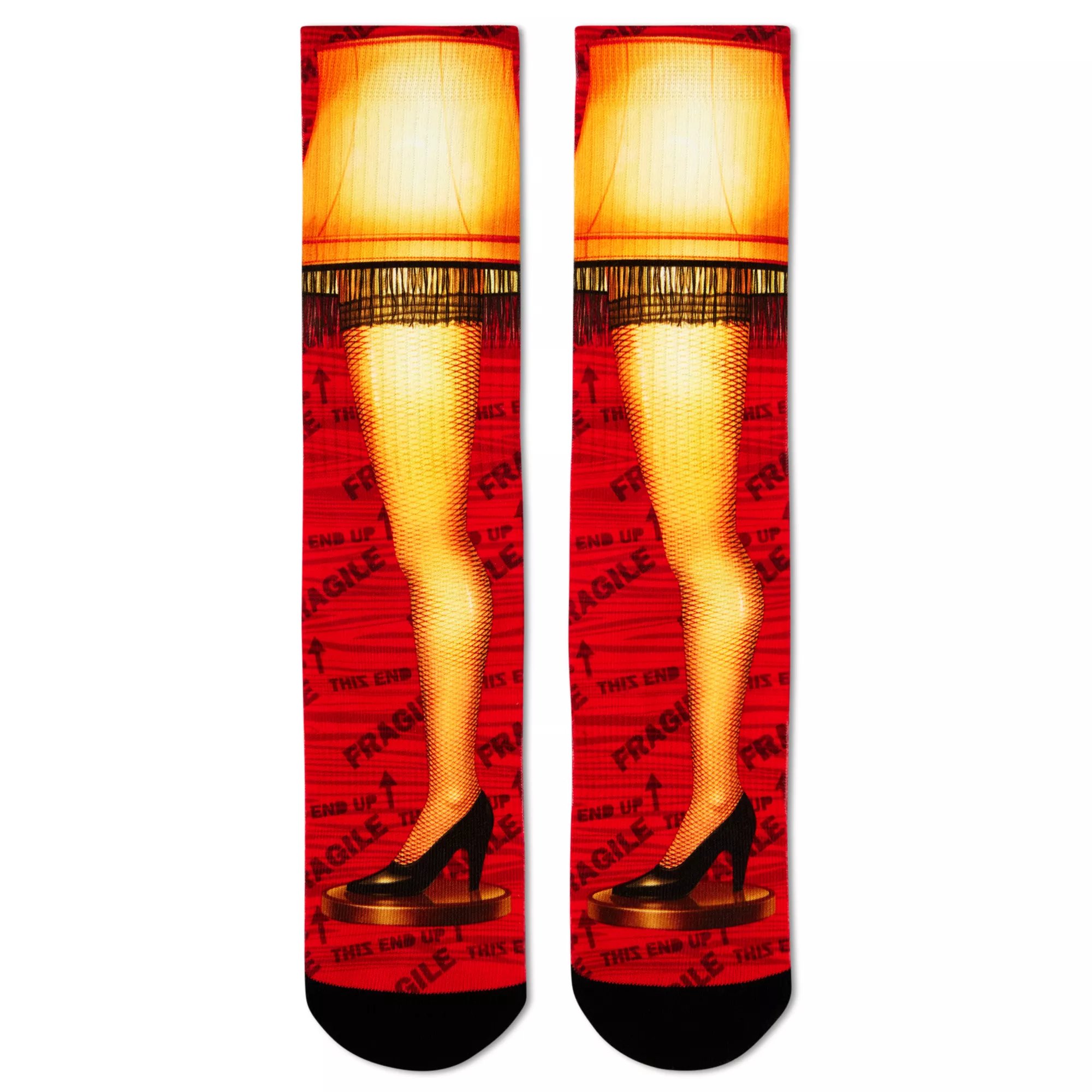 Leg Lamp Sublimated Crew Socks - A Christmas Story at Spencer's