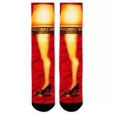 Leg Lamp Sublimated Crew Socks - A Christmas Story at Spencer's