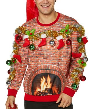 Mantel Ugly Christmas Sweater
