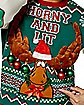 Light-Up Horny and Lit Moose Ugly Christmas Sweater