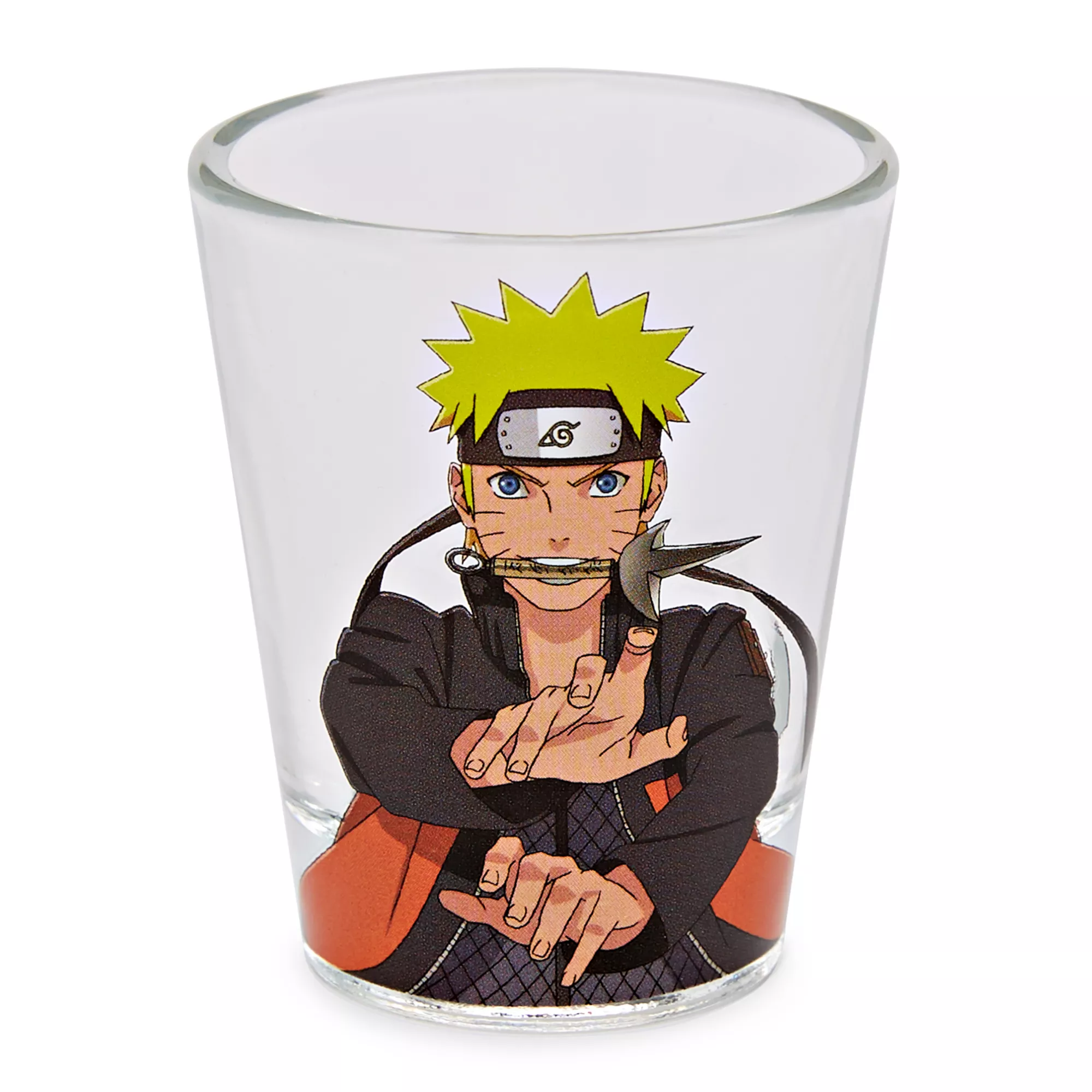 Sasuke and Naruto Mini Glasses 2 oz. - 4 Pack at Spencer's
