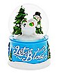 Let It Blow Snow Globe with Sound