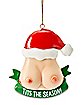 Tits The Season Christmas Ornament