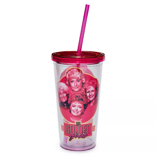 Golden Girls Cup with Straw - 20 oz. at Spencer's