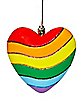 Rainbow Love is Love Christmas Ornament