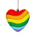 Rainbow Love is Love Christmas Ornament at Spencer's