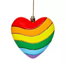 Rainbow Love is Love Christmas Ornament at Spencer's