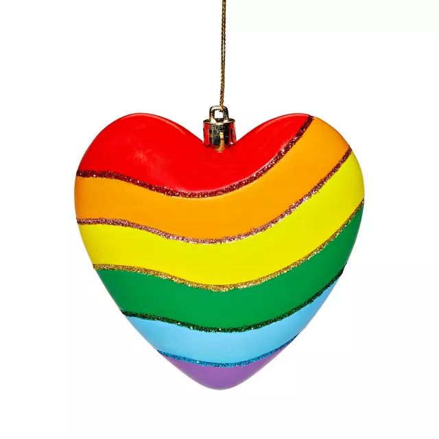 Rainbow Love is Love Christmas Ornament at Spencer's