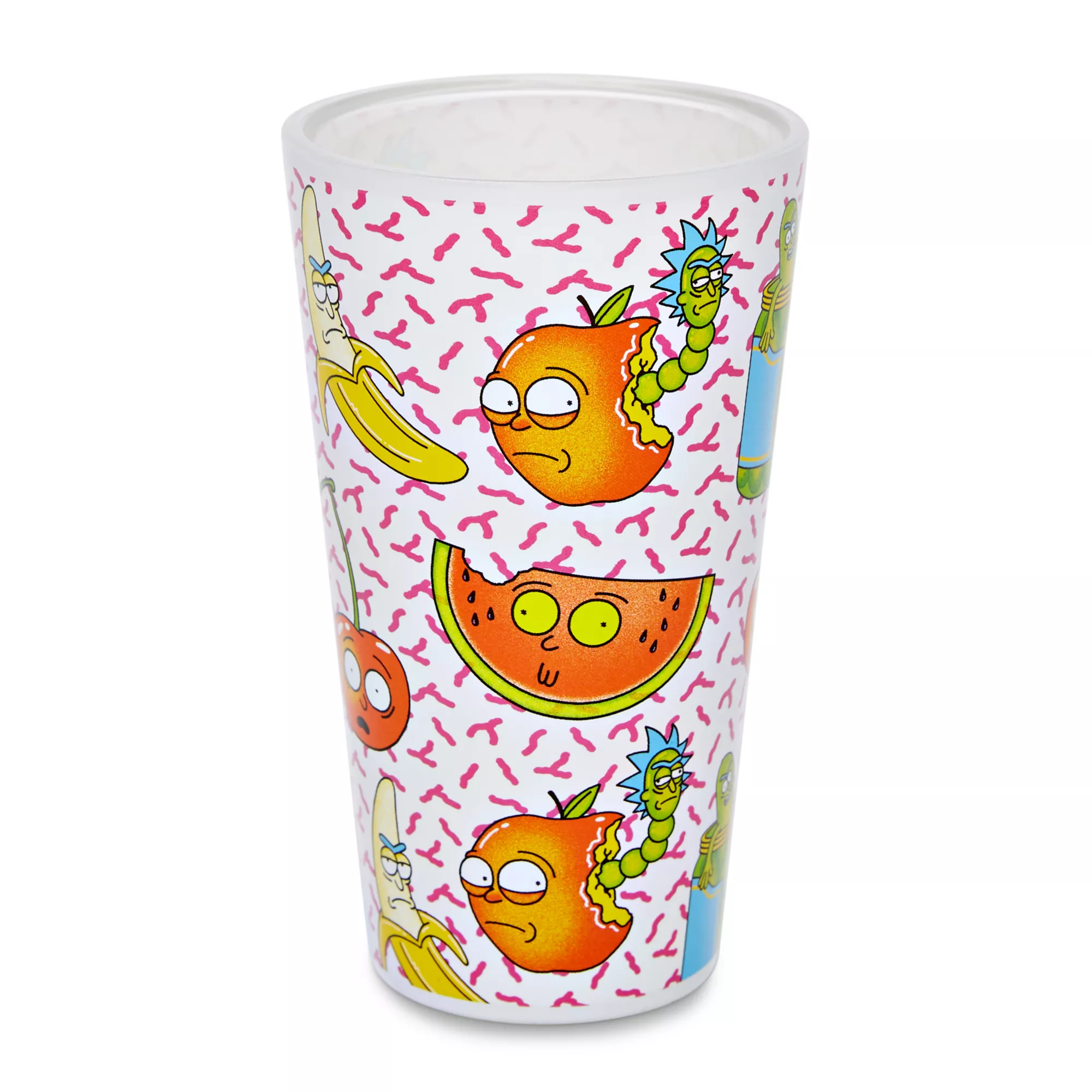 Rick and Morty Pint Glasses 4 Pack - 16 oz. at Spencer's