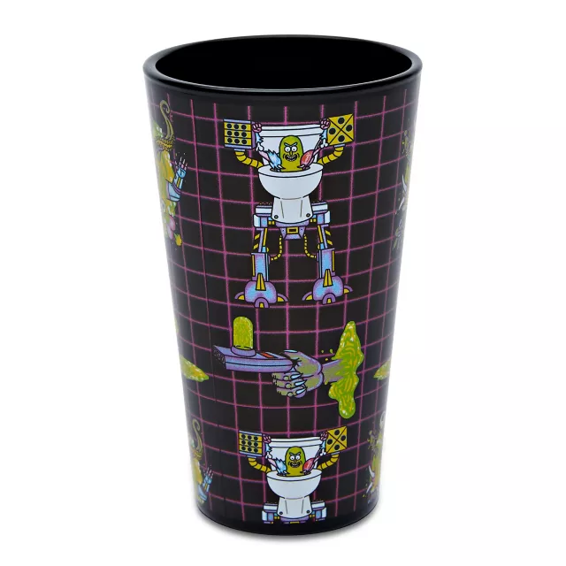 Rick and Morty Pint Glasses 4 Pack - 16 oz. at Spencer's