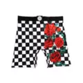 Checkered Rose Boxer Briefs at Spencer's