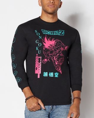 Son Goku Dragon Ball Z Long Sleeve T Shirt Spencer S