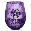 Don't Hex My Vibe Stemless Wine Glass - 22 oz. at Spencer's