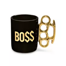 Brass Knuckle Handle Shot Glass - 2 oz. at Spencer's