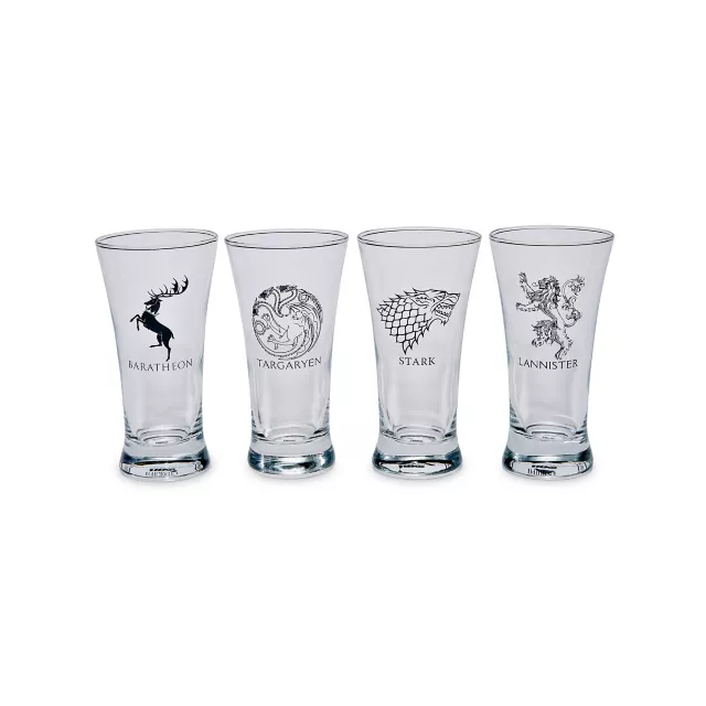 Game of Thrones Flight Glasses 4 Pack - 5 oz. at Spencer's