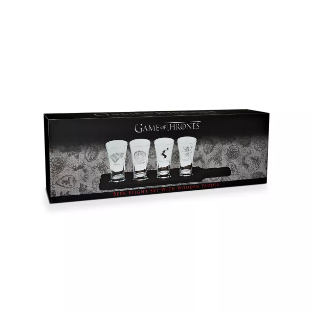 Game of Thrones Flight Glasses 4 Pack - 5 oz. at Spencer's