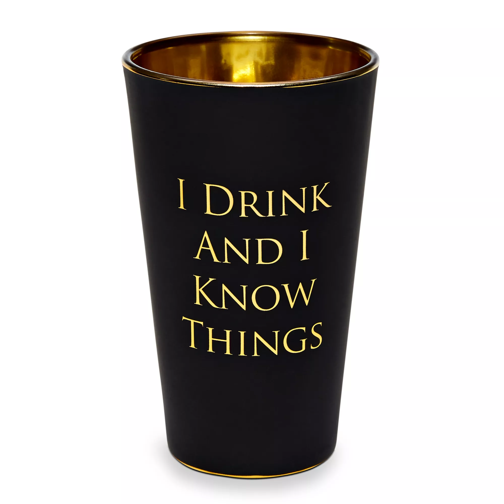 I Drink And I Know Things Pint Glass 16 oz. - Game of Thrones at Spencer's