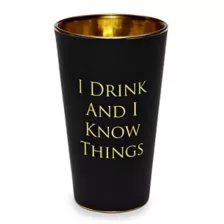 I Drink And I Know Things Pint Glass 16 oz. - Game of Thrones at Spencer's