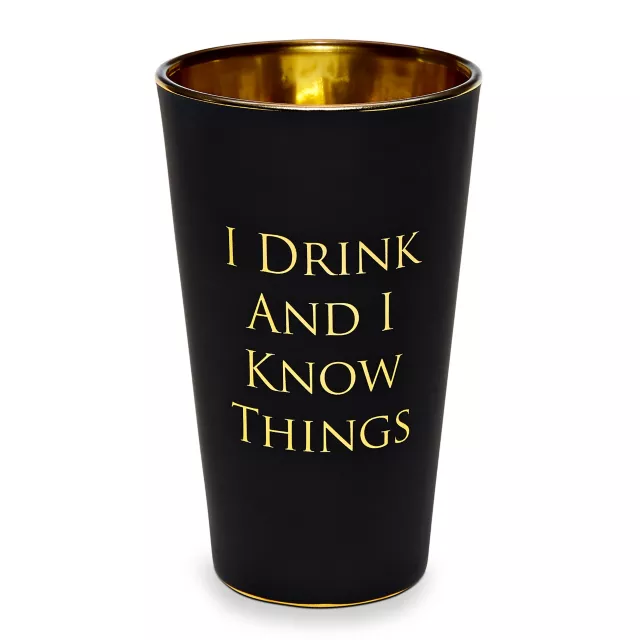 I Drink And I Know Things Pint Glass 16 oz. - Game of Thrones at Spencer's