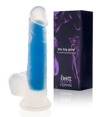 Glow In The Dark Vibrating Dildo