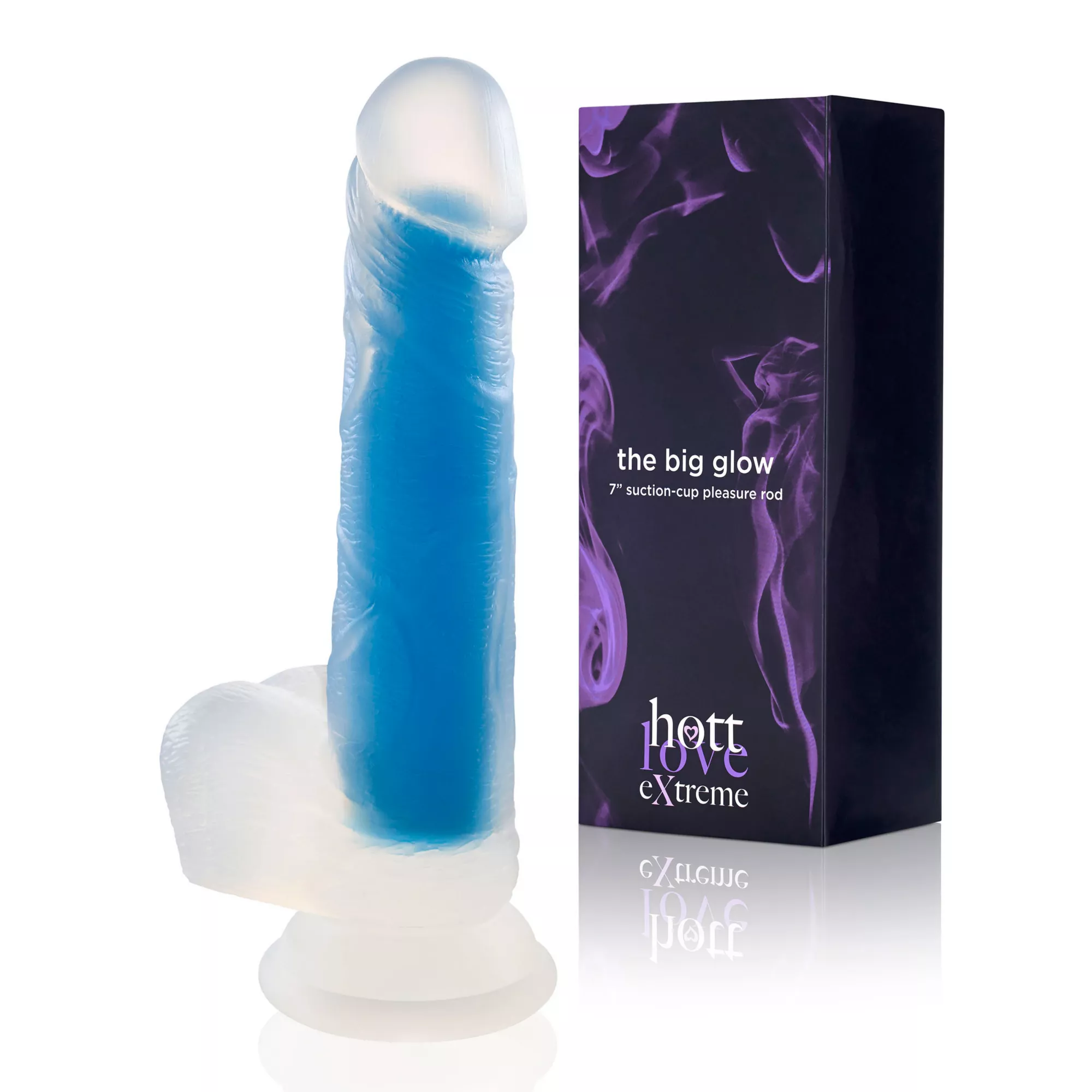 Glow In The Dark The Big Glow Dildo - Hott Love Extreme at Spencer's