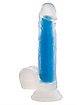 Glow In The Dark Suction Cup Dildo 7 Inch - Hott Love Extreme