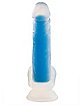 Glow In The Dark Suction Cup Dildo 7 Inch - Hott Love Extreme