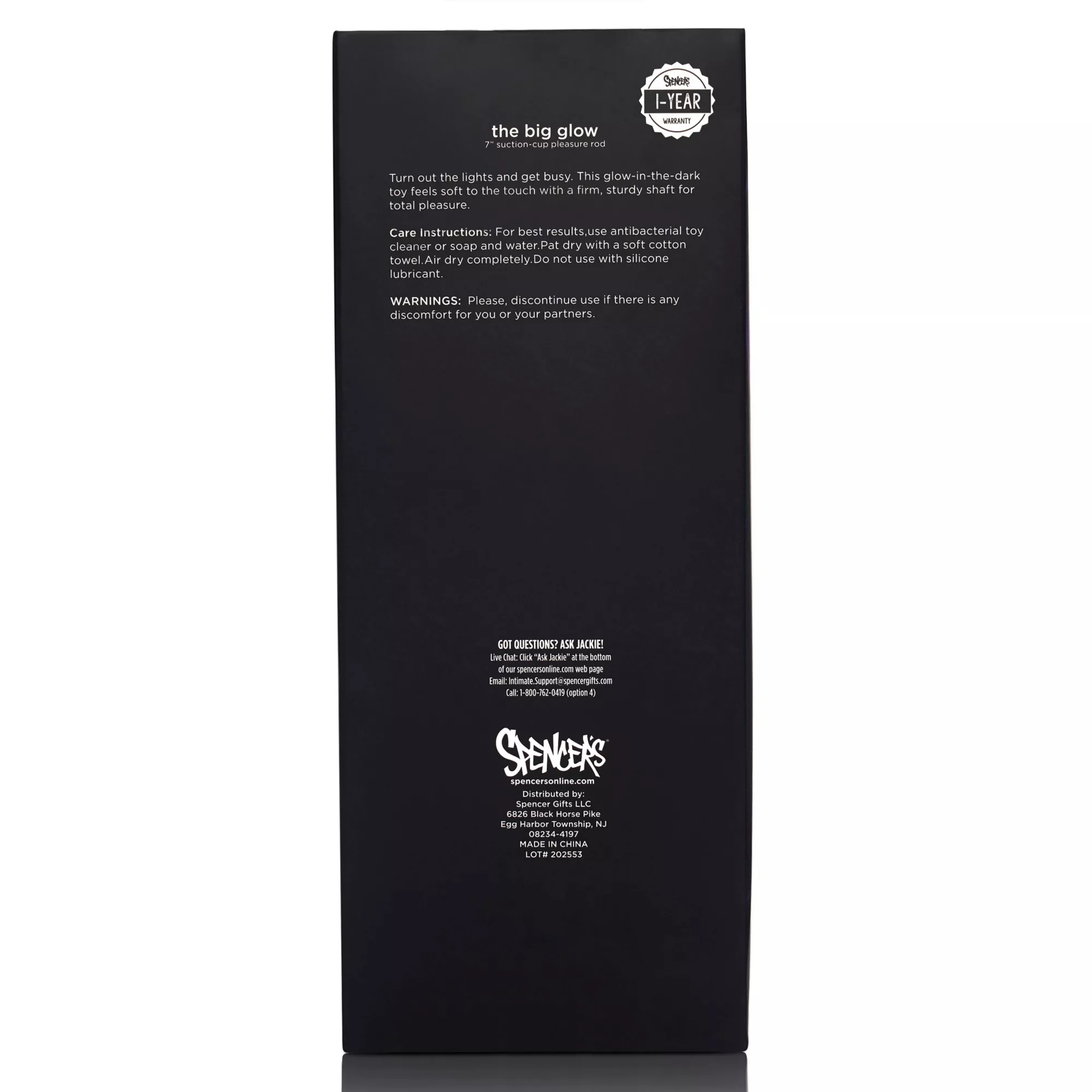 Glow In The Dark The Big Glow Dildo - Hott Love Extreme at Spencer's