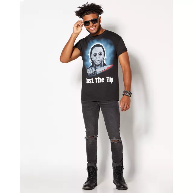 Just The Tip Michael Myers T Shirt - Halloween at Spencer's