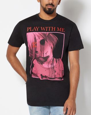 Play With Me T Shirt - Doki Doki Literature Club - Spencer's