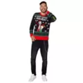 Light-Up Happy Human Holiday Christmas Sweater - Rick and Morty at Spencer's