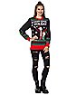 Light-Up Happy Human Holiday Ugly Christmas Sweater - Rick and Morty