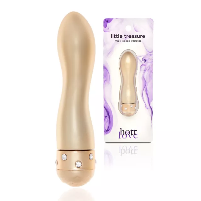 Little Treasure Multi-Speed Waterproof Vibrator 4 Inch - Hott Love at Spencer's