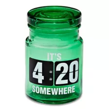 420 Somewhere Stash Jar and Ashtray - 6 oz. at Spencer's