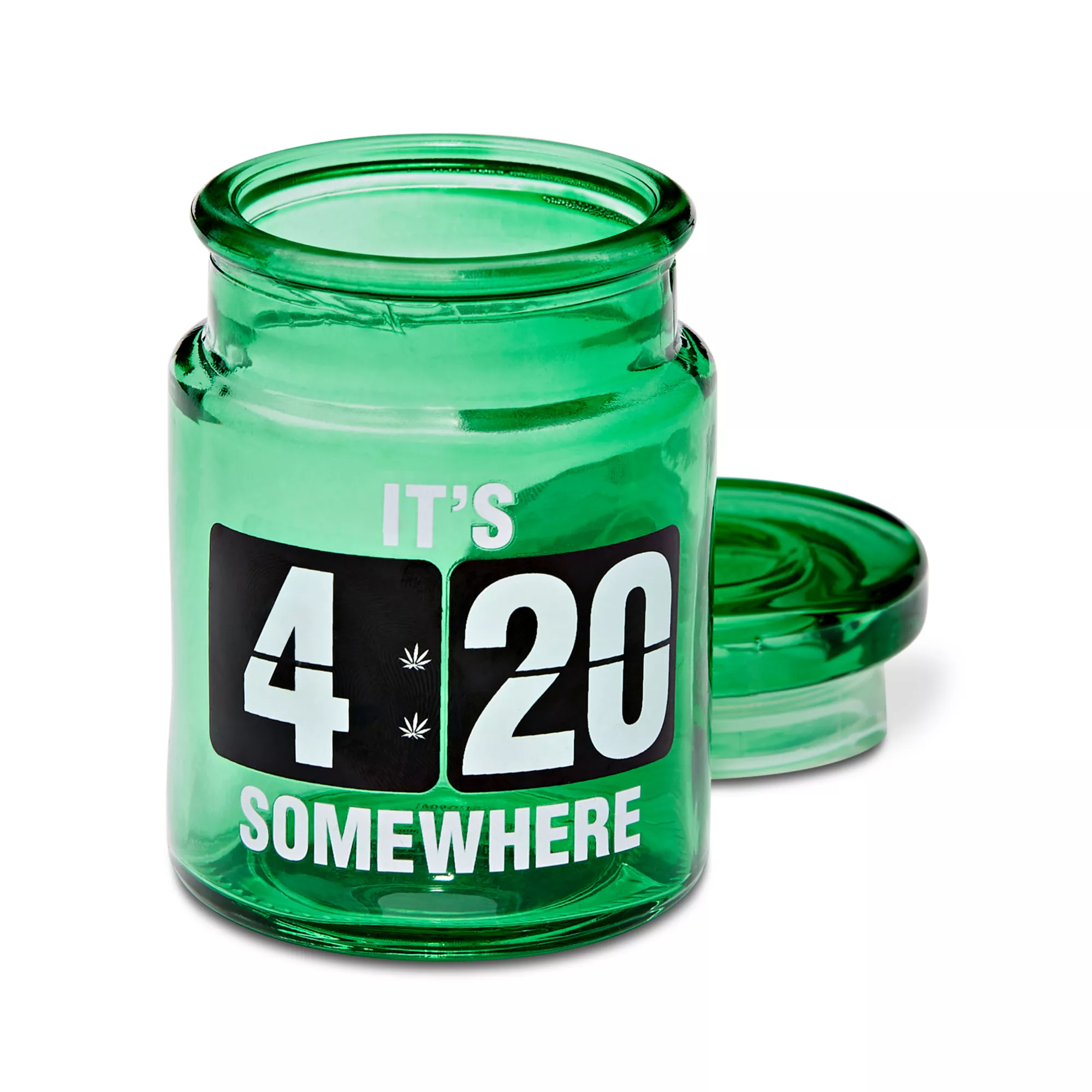 420 Somewhere Stash Jar and Ashtray - 6 oz. at Spencer's