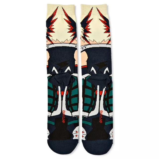 Bakugo 360 Crew Socks - My Hero Academia at Spencer's
