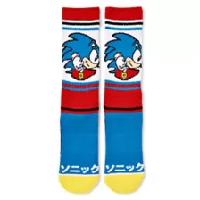Sonic The Hedgehog Crew Socks at Spencer's